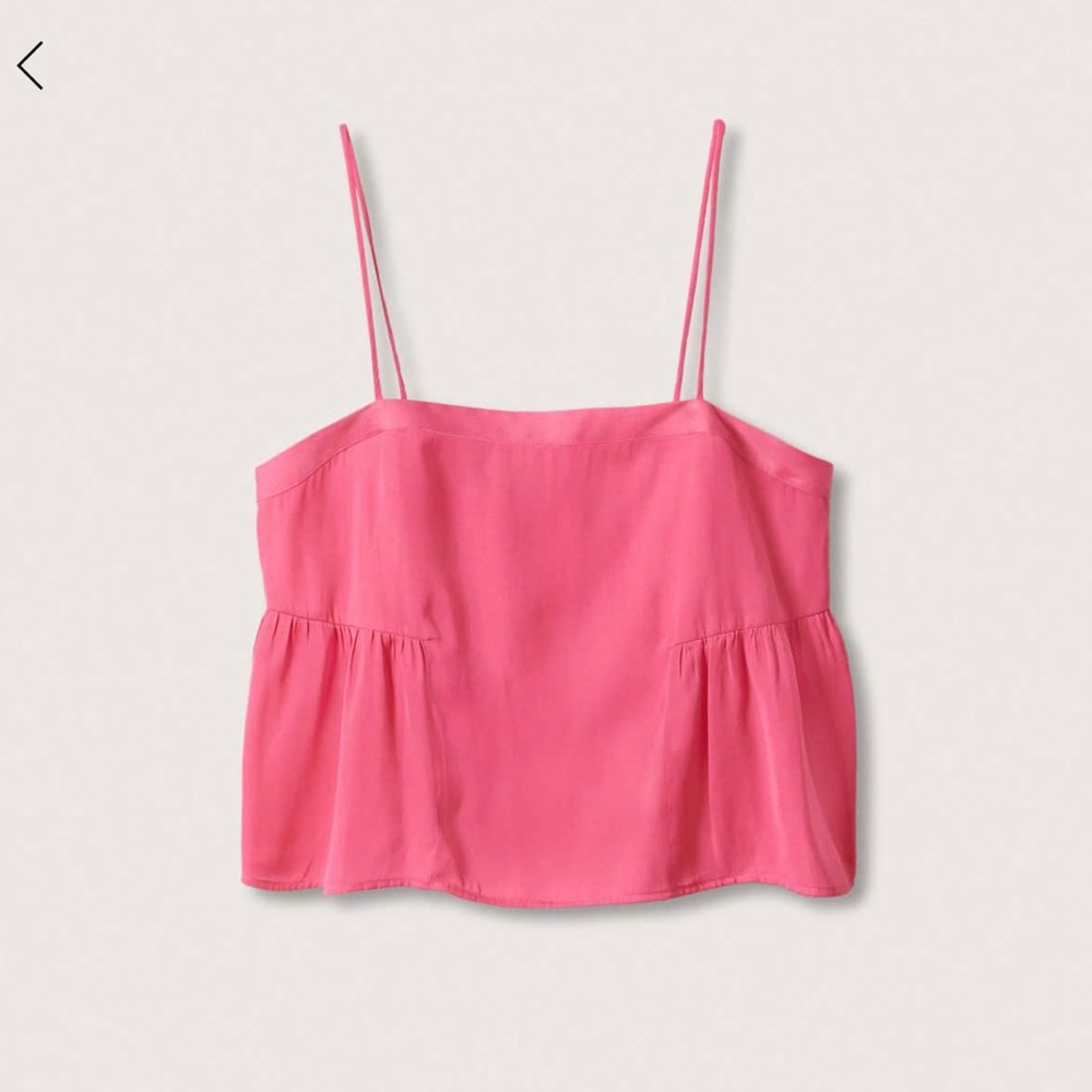 Pink MANGO Tank Top